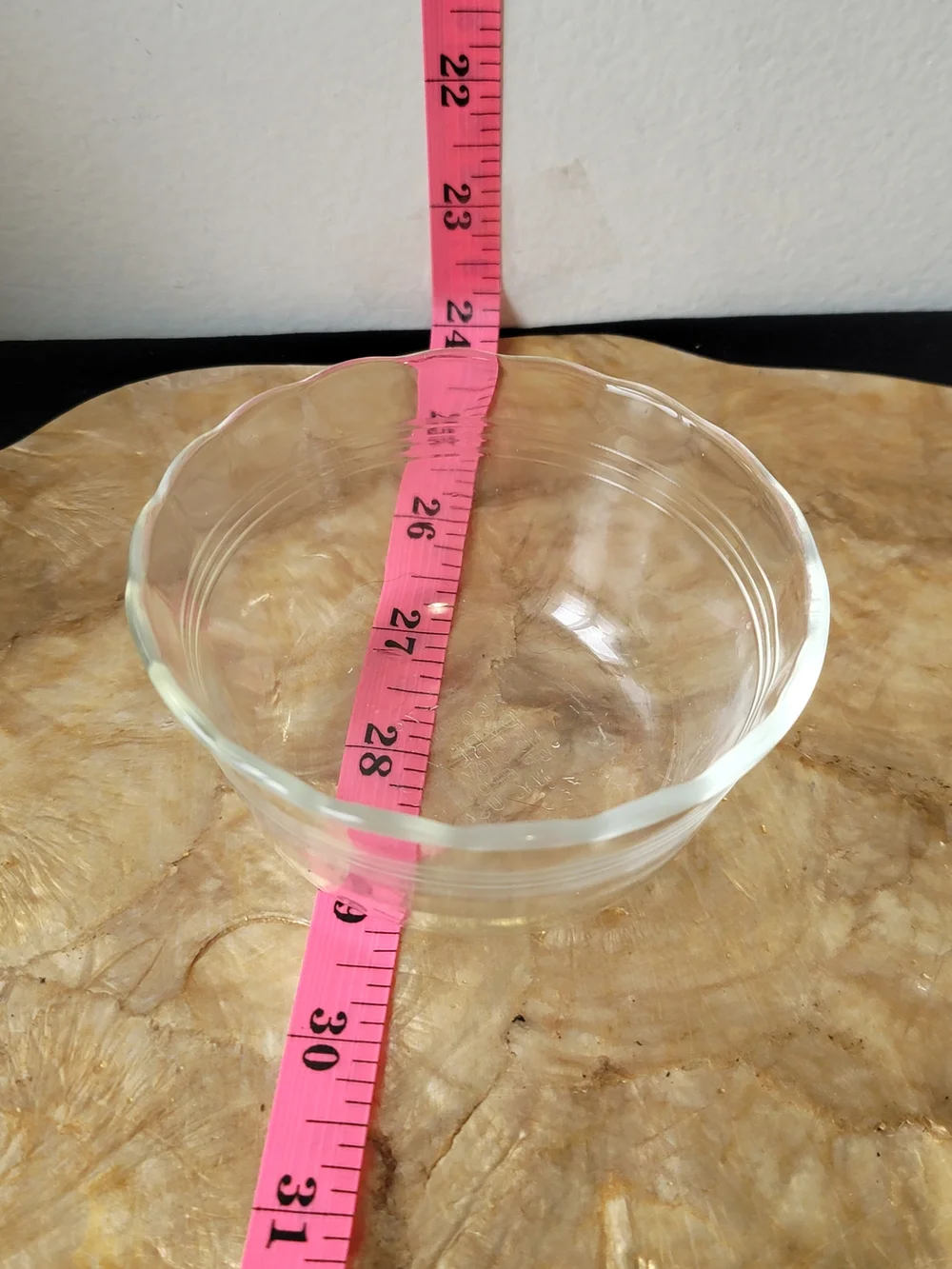 Pyrex Clear Glass Bowl - Transparent